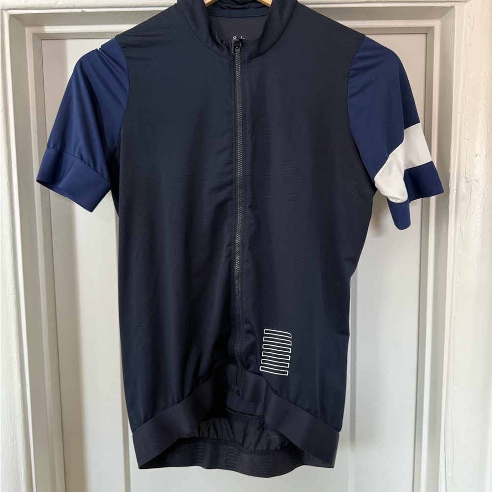 Rapha Pro Team cycling jersey in navy/white